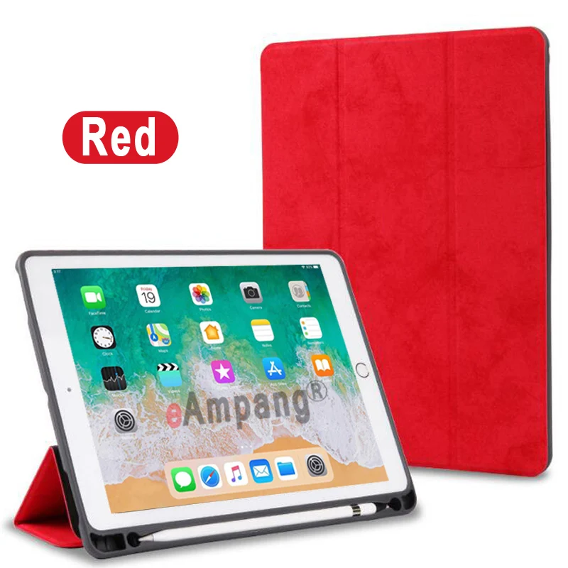 Чехол для Apple iPad Pro 12,9 12," Чехол Премиум кожа крокодиловый узор Смарт бодрствующий сон Funda+ карандаш держатель