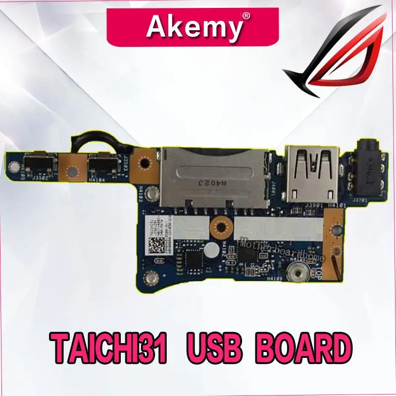 Для For Asus TAICHI31 REV: 2 0 аудио кард ридер USB плата 69N0NWB10C01 100% тестирование Быстрая