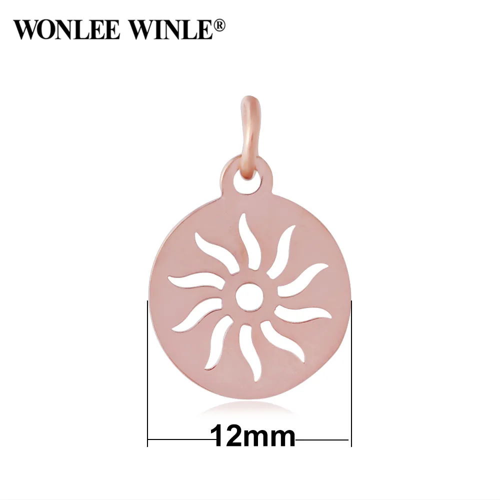 Wonlee Winle полный тщательно отполированное серебро розовое золото 316l нержавеющая