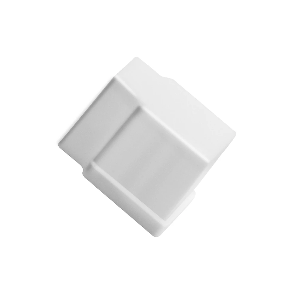 Высококачественный белый пластиковый электромагнитный клапан крышка крышки