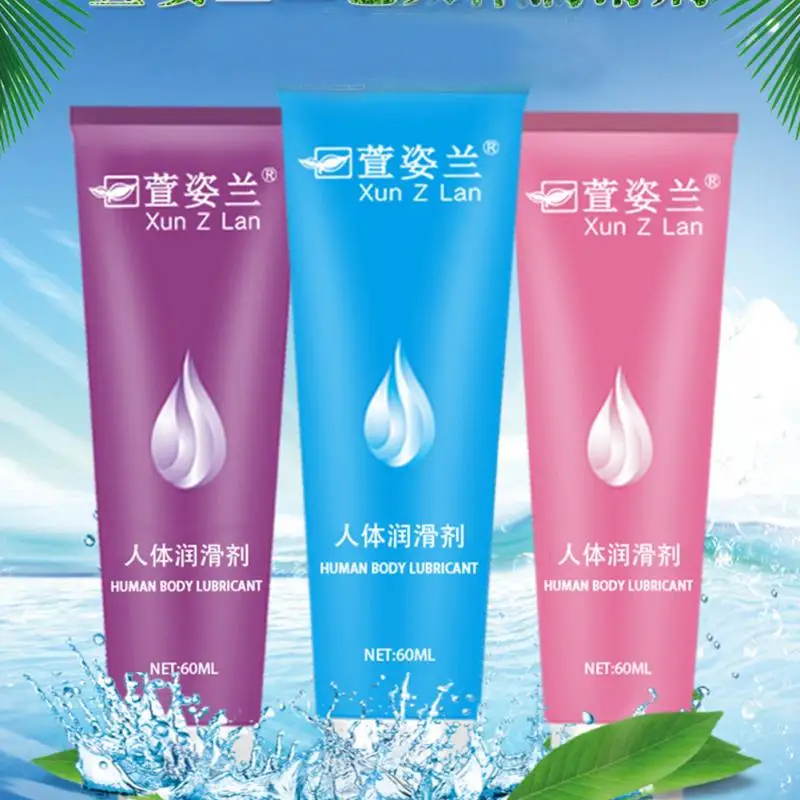 60ML water-base Sex Lube Lubricante Easy To Clean Lubricant For Oral Vagina Anal Gel Gay Lubricants transparent | Красота и здоровье