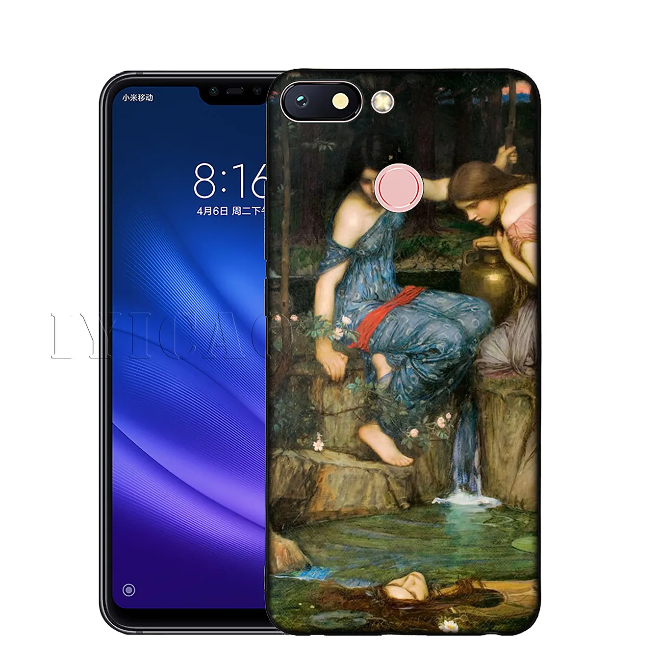 IYICAO художественные картины Рождение Венеры мягкий чехол для телефона Xiaomi Mi 10 9 9T