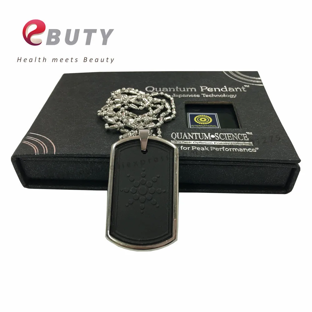 Подвеска из нержавеющей стали EBUTY подвески квантовой лавы модные украшения по
