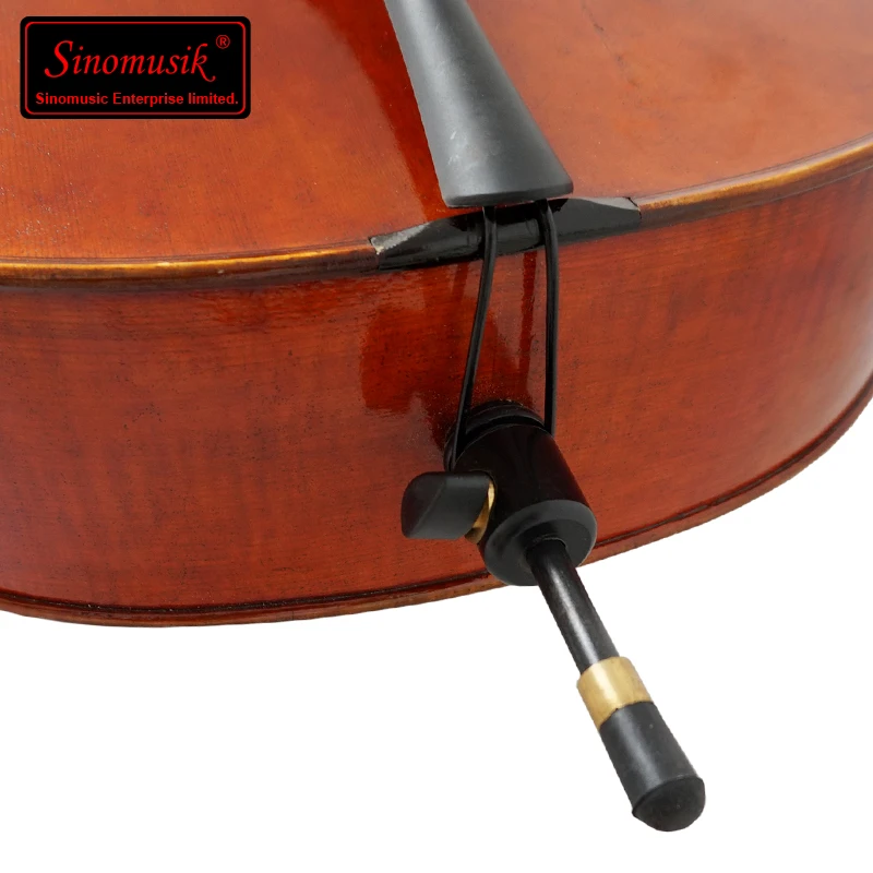 HANDMADE OIL ANTIQUE RED BROWN NICE FLAME MAPLE PROFESSIONAL CELLO Antonio Stradivari 1716 Year WITH EBONY PARTS MODEL HC-08 | Спорт и