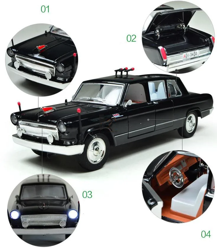 Автомобиль президент Китая автомобиль Hongqi sedan масштаб 1:32 автомобили из сплава с