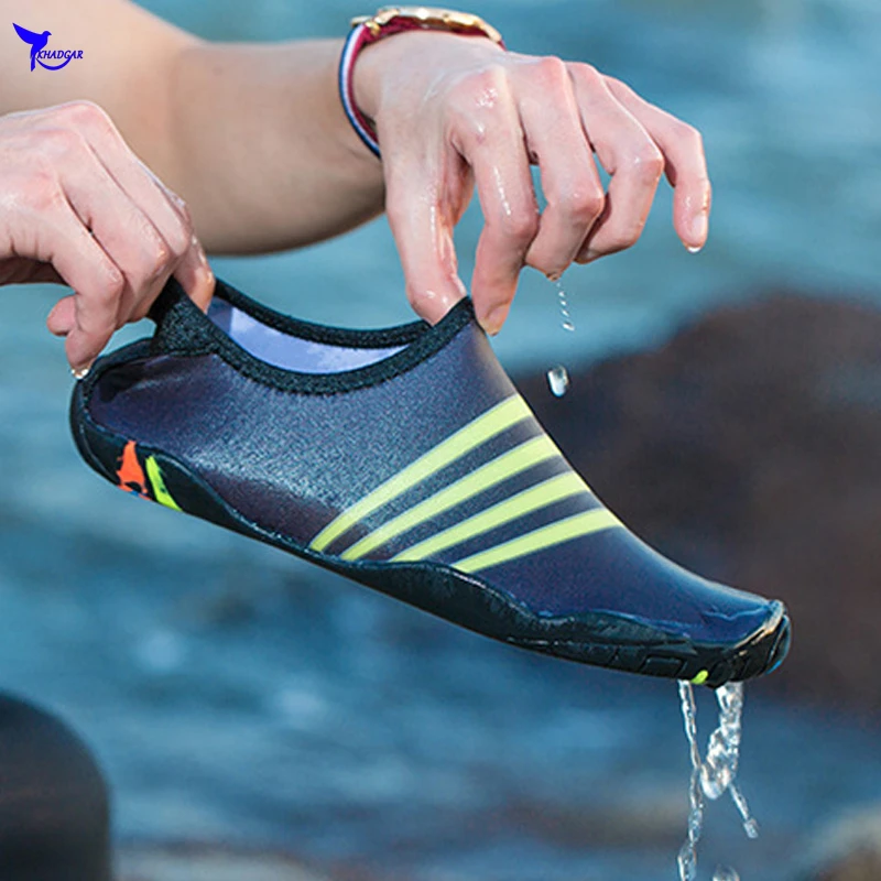 Быстросохнущие мужские и женские шлепанцы для плавания прогулочная обувь сезон