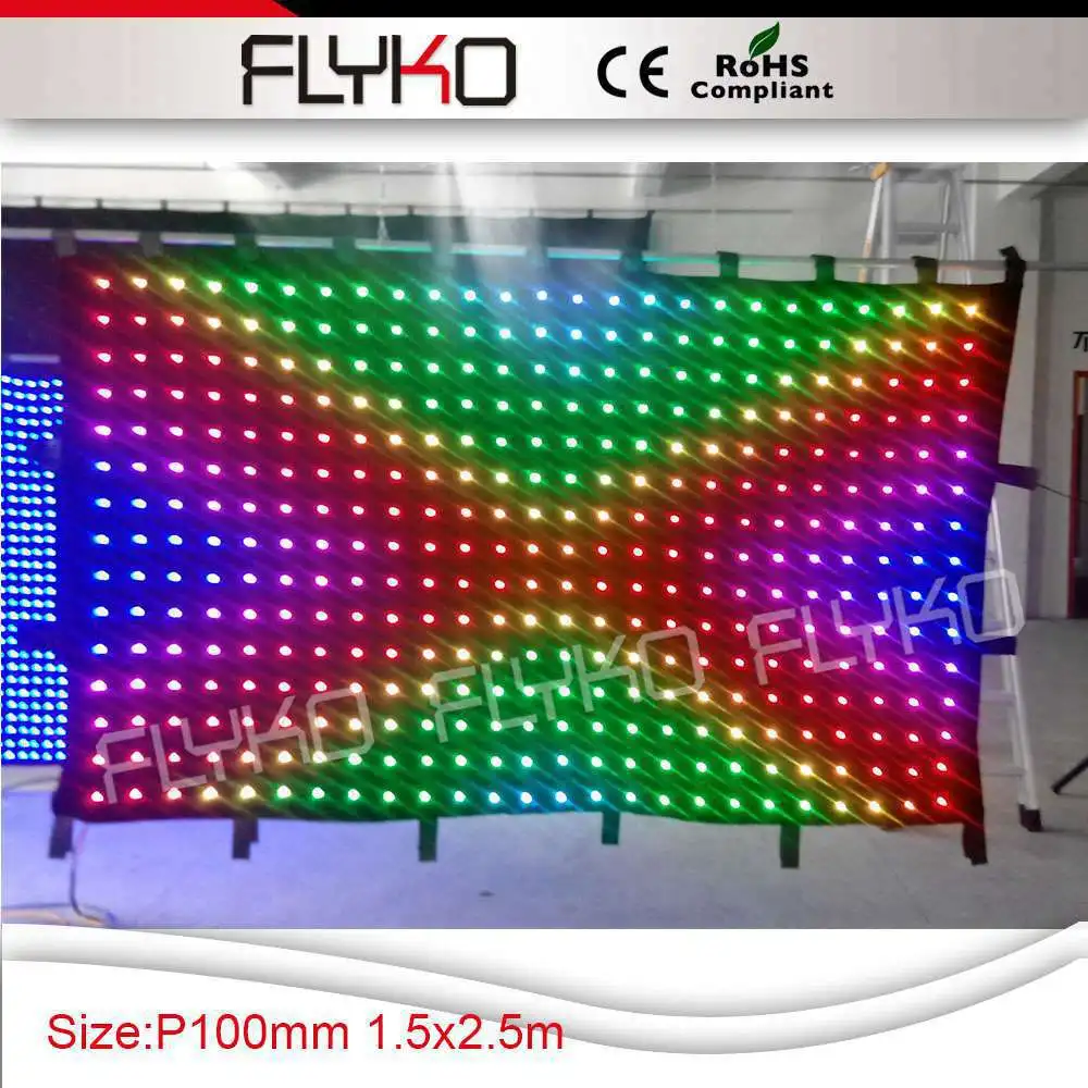 P100мм точка расстояние лучшая цена светодиодный дисплей сценический бар экран
