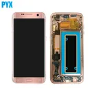 Полный ЖК-экран для Samsung Galaxy S7 Edge G935 G935F с сенсорным экраном дигитайзер в сборе + рамка Бесплатная доставка