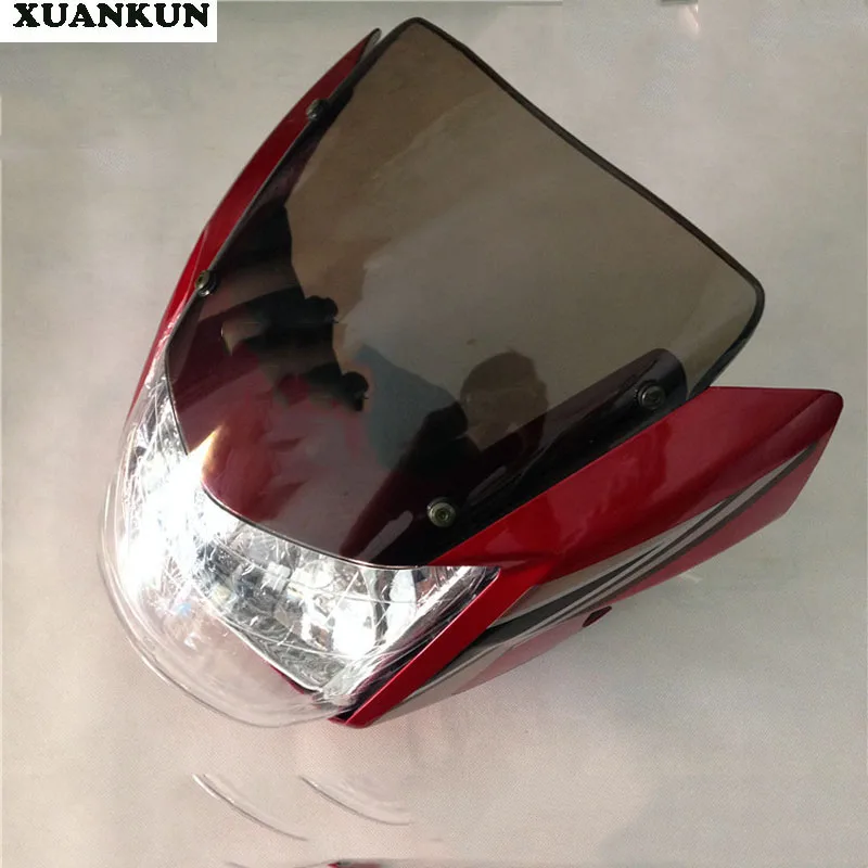 Головные лампы XUANKUN GSX125 головного света + бленды |