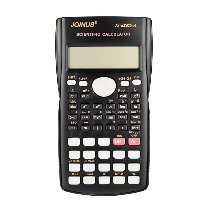 Ручной многофункциональный мини калькулятор al Scientific 12 битный с крышкой JS 82MS 5