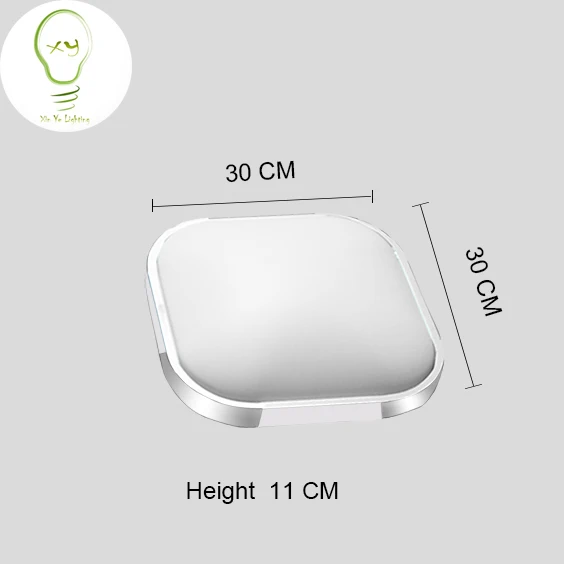 2017 современный LED для APPLE Квадратный потолочный светильник 12 Вт 18 24 36 48 72