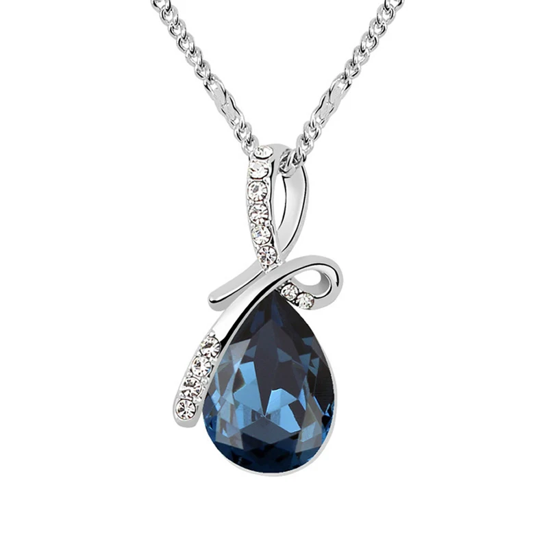 Элегантный Бижутерия для Женщин Классический Ретро Капли Воды Кристалл с Swarovski