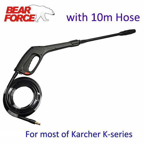 Бесцветный Водяной пистолет шланг для Karcher Champion AR Патриот Hammer flex Denzel Lavor Bosche Black Decker Vax мойки высокого давления - Цвет: Бесцветный