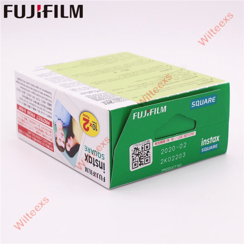 Fujifilm Instax квадратная мгновенная пленка с белыми краями 20 листов для Square SQ10
