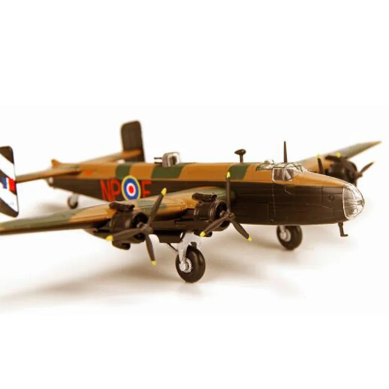 1/144 весы Halifax Bomber Второй мировой войны авиационный самолет модели для взрослых детей игрушки для показа коллекции