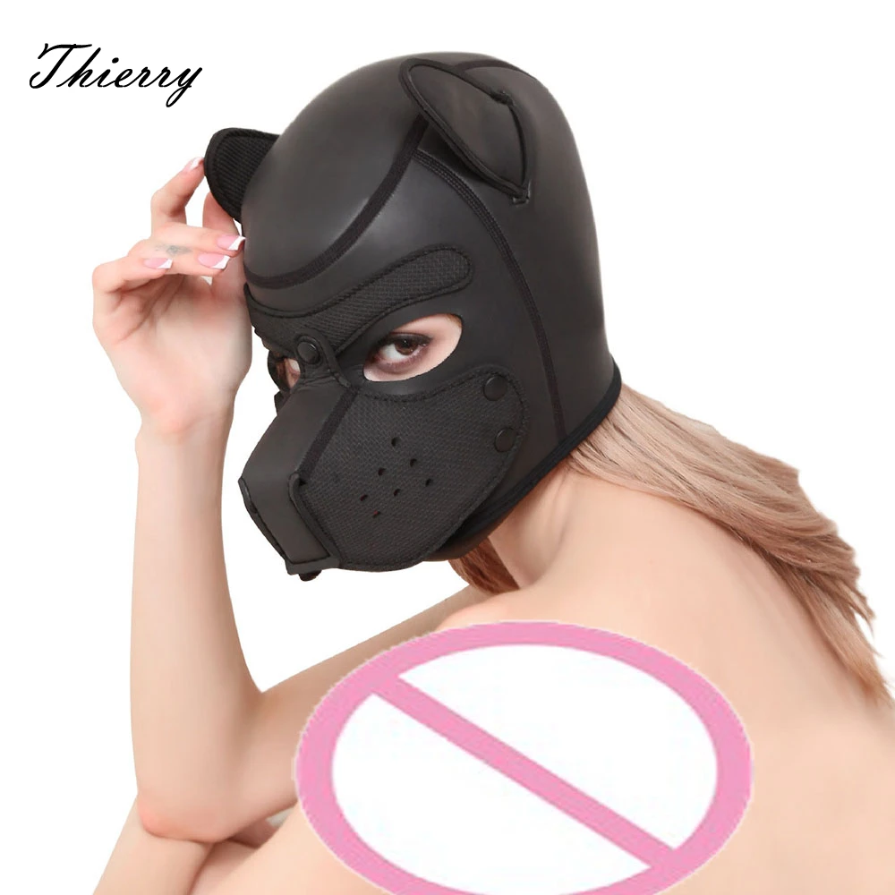 Игра для взрослых Тьерри шапочка щенка с мордой/ушками интимные игрушки женщин