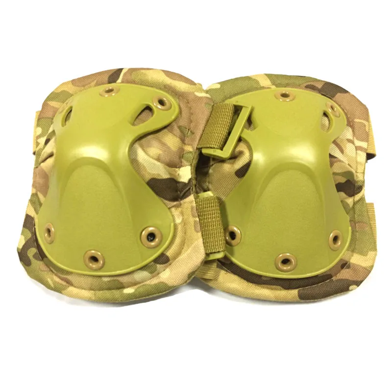 Kids kneepads Военные тактические налокотники армейский Пейнтбол страйкбол Локоть Протектор для занятий спортом на открытом воздухе кататься на коньках охотничье защитное снаряжение - Цвет: Kids kneepads