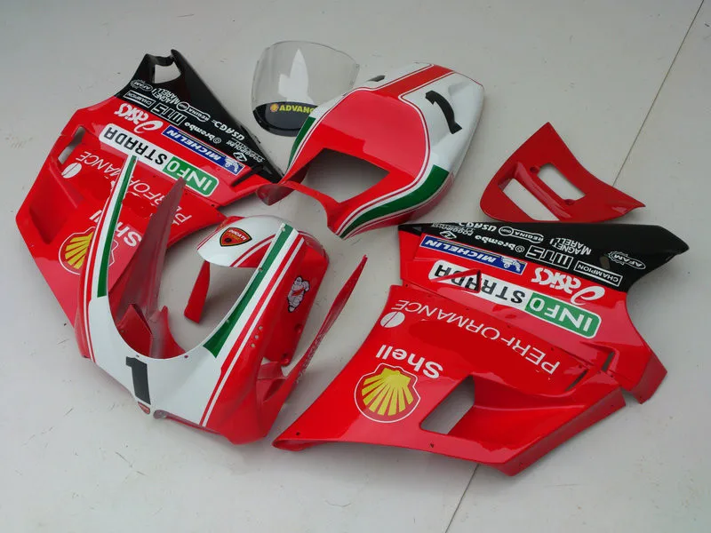 Набор обтекателей для литья под давлением DUCATI 748 916 03 04 05 ducati 996 998 2003 2004 2005 ABS