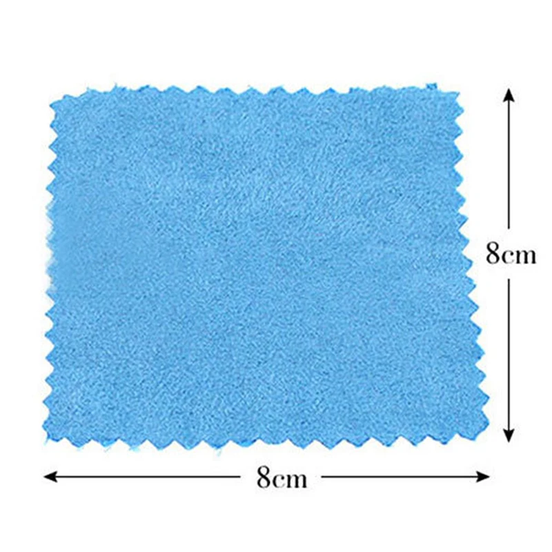 10pcs Jewellery Cleaning Tools Polishing Cloth Jewelry Silver Gold Platinu Durable Cleaner Top Quality | Украшения и аксессуары