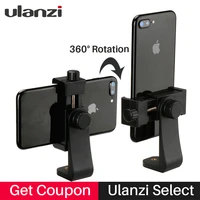 ulanzi smartphone tripod mount adapter tripod clipper holder youtube landscape shooting tripod stand for iphone x 7 plus samsung