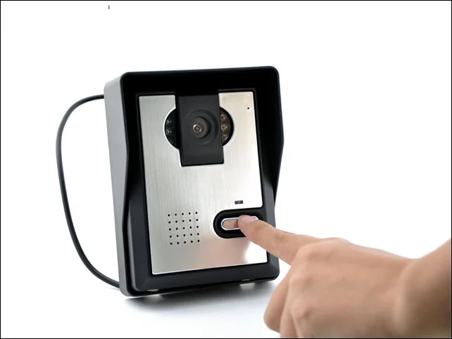 2 4 ГГц 7 дюймовый TFT экран цифровой беспроводной видеодомофон|wireless video doorphone|video