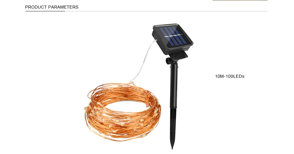 Новый Солнечный свет USB10m/20 m/30 m светодиодная гирлянда Рождественский солнечный