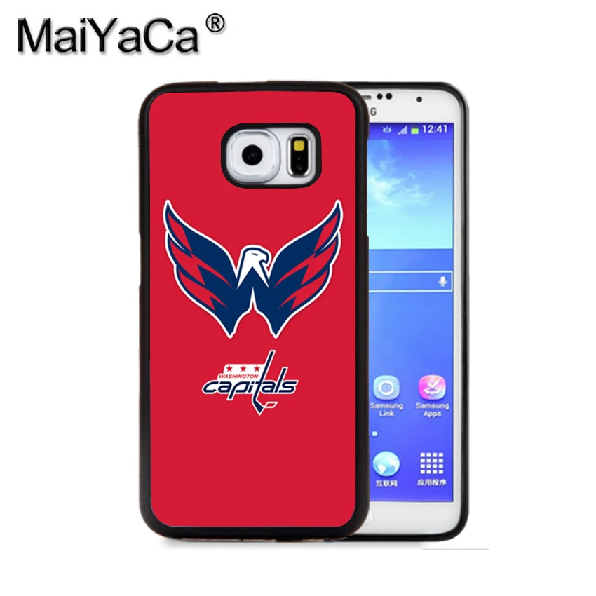 Maiyaca Вашингтон Кэпиталз Хоккей 1 Телефон чехол для Samsung S9 S8 плюс S7 S6 Edge Plus