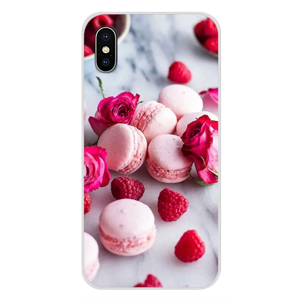 Торт Макарон Для Huawei P8 9 Lite Nova 2i 3i GR3 Y6 Pro Y7 Y8 Y9 Prime 2017 2018 2019 аксессуары чехлы для