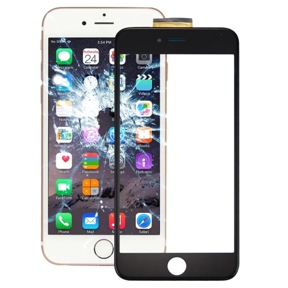 2019 для iPhone 6S Plus Сенсорная панель внешнее стекло с ока + Рамка plus сенсорный экран