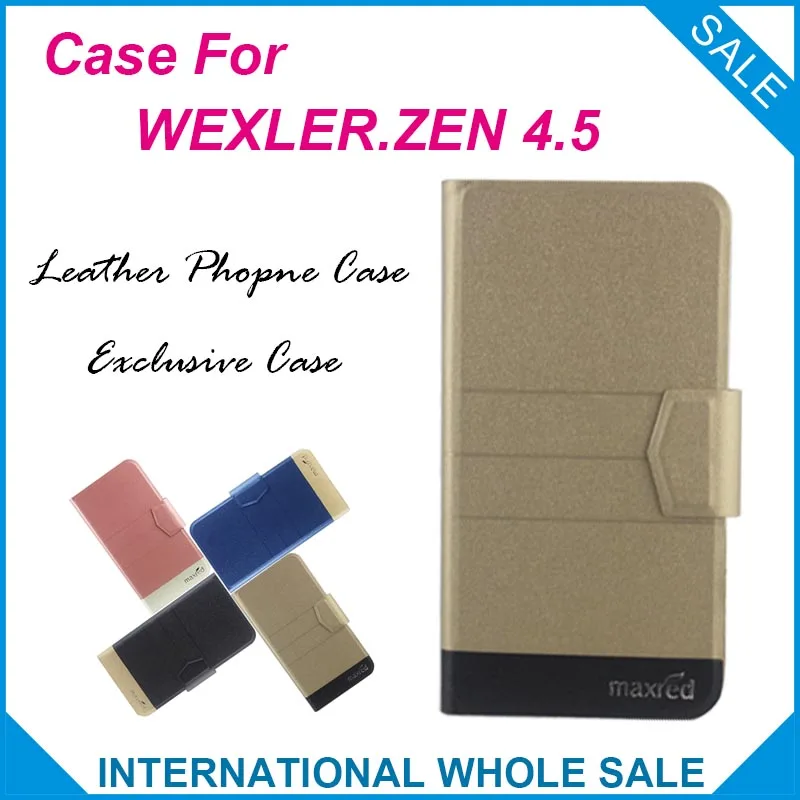 5 видов цветов жарко! WEXLER. ZEN 4 Модный деловой кожаный эксклюзивный чехол с