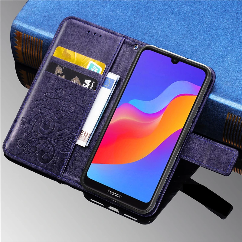 Винтажный чехол кошелек с откидной крышкой для Huawei Y6 Y7 Pro Y9 P Smart 2019 P30 P20 P10 Lite Honor 8A 8C