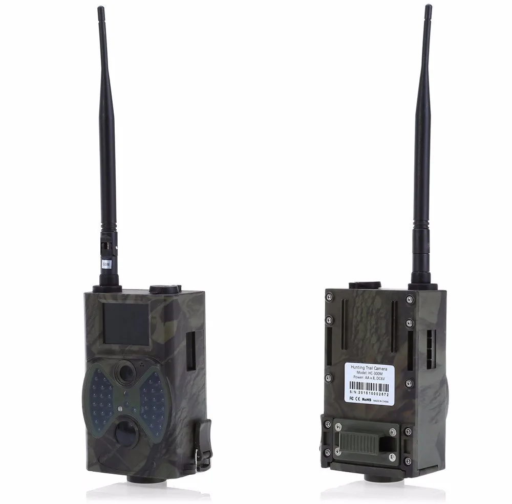 12MP 1080P охотничья камера MMS GSM HC300M ночного видения для дикой природы с антенной
