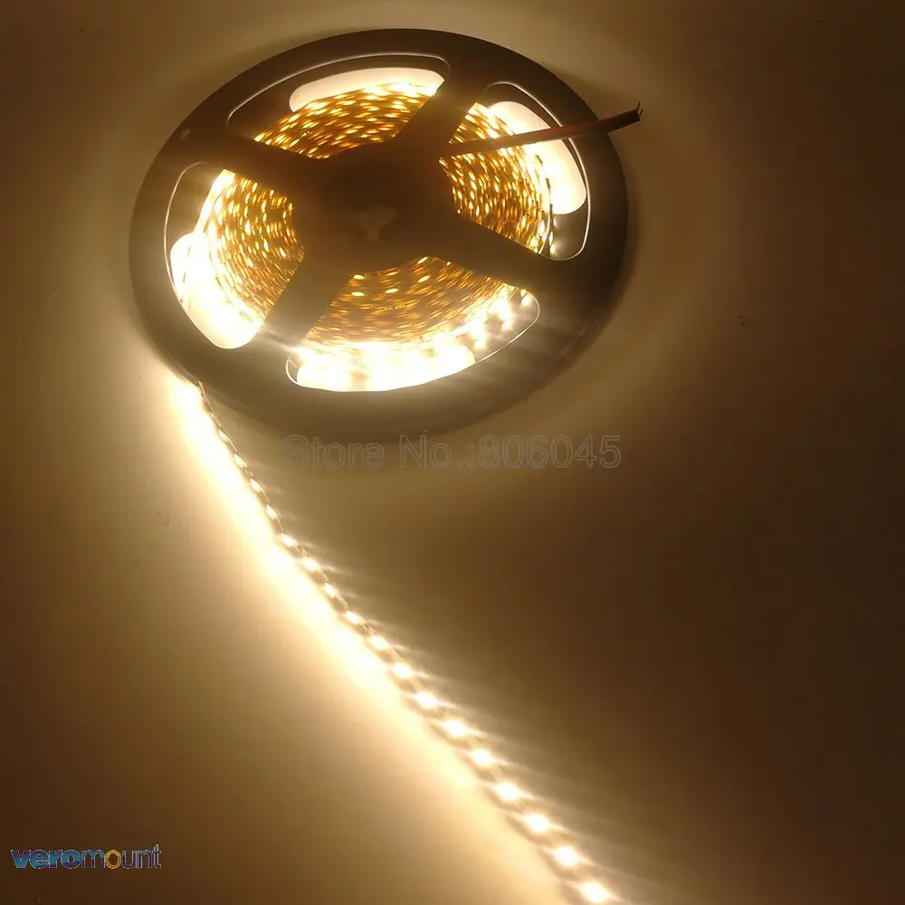 4 мм узкая ширина 5 м 2835 Светодиодная лента 120LED/м 600SMD 12V гибкие светодиодные ленты белое свечение, теплое белое свечение, синего, зеленого, красного, желтого IP20 в полоску