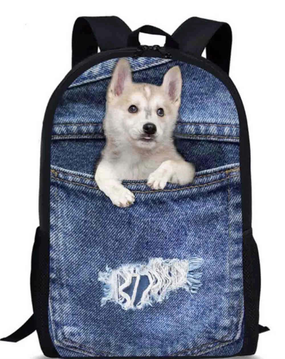 Плечевой рюкзак Joyloading для студентов креативный школьный ранец в джинсовом стиле