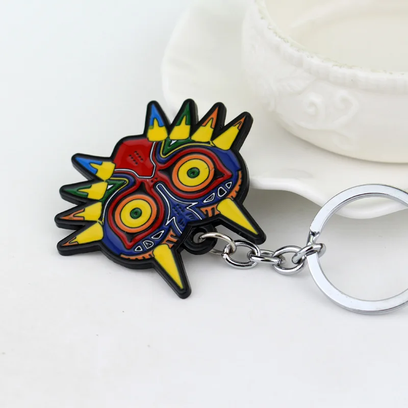 XCOSER милый брелок для ключей легенда о Зельде маджора маска с кольцом игра косплей