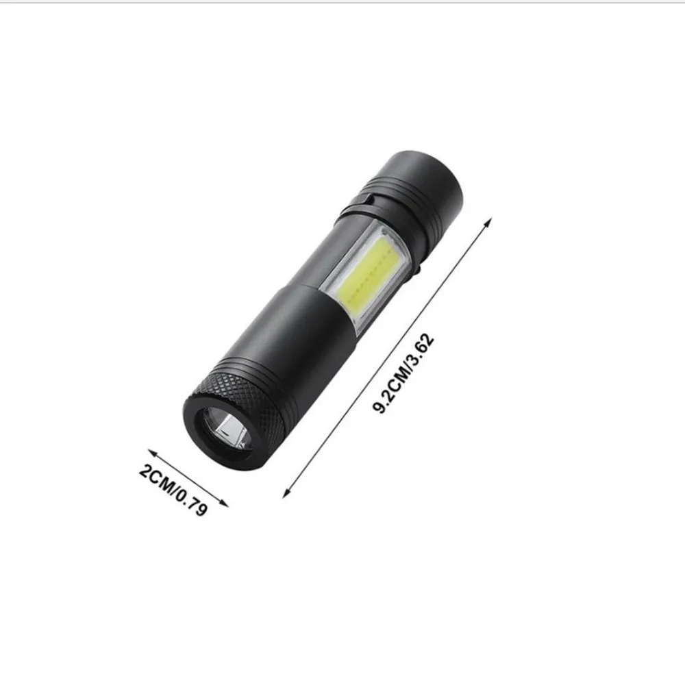 Горячая Светодиодный фонарик Портативный мини torchflashlight использование батареи Водонепроницаемый в жизни освещение фонарь Прямая