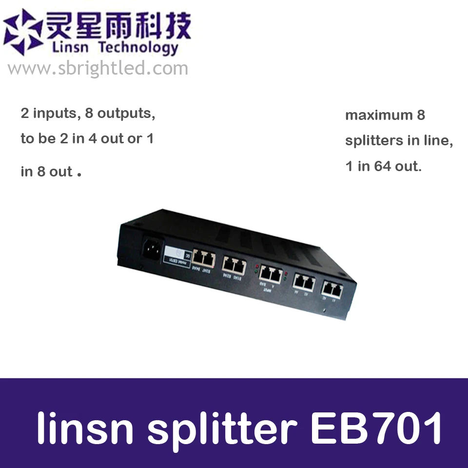 Распределитель-разветвитель Linsn EB901 для нескольких экранов и супер больших