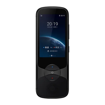 Black IFLYTEK 3,0 Easytrans 900 мгновенный переводчик Xiaoyi карманный портативный умный AI электронный голосовой язык автономный переводчик путешествия - Цвет: Black