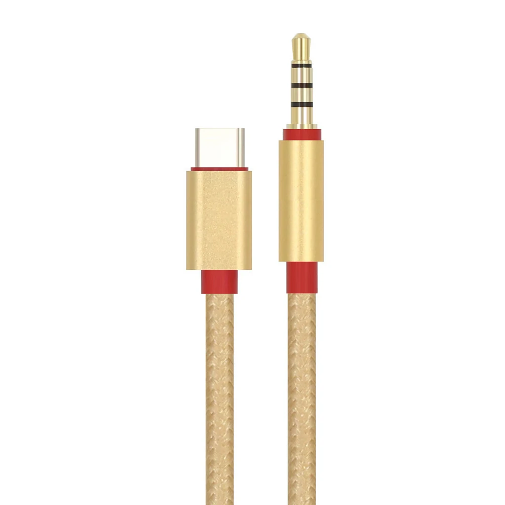 Тип-c до 3,5 мм вход для источника аудио-сигнала кабель 3,5 мм штекер-USB-C стерео 3,5 мм видео кабели