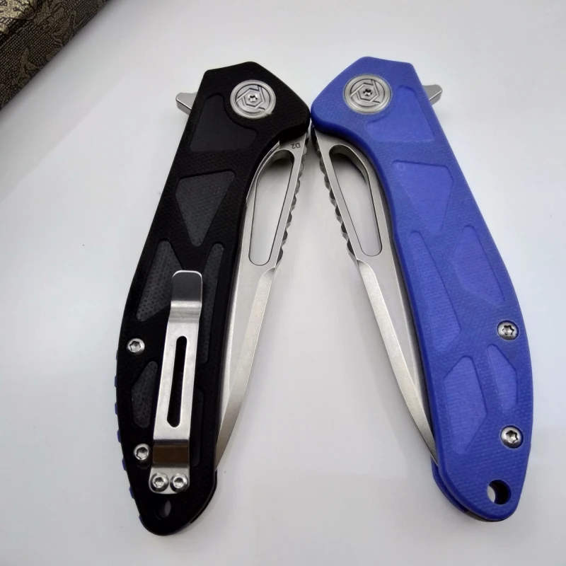 CH CH3509-G10 карманный складной нож D2 лезвие G10 Ручка Кемпинг Охота выживания ножи тактический Флиппер портативный EDC ножи