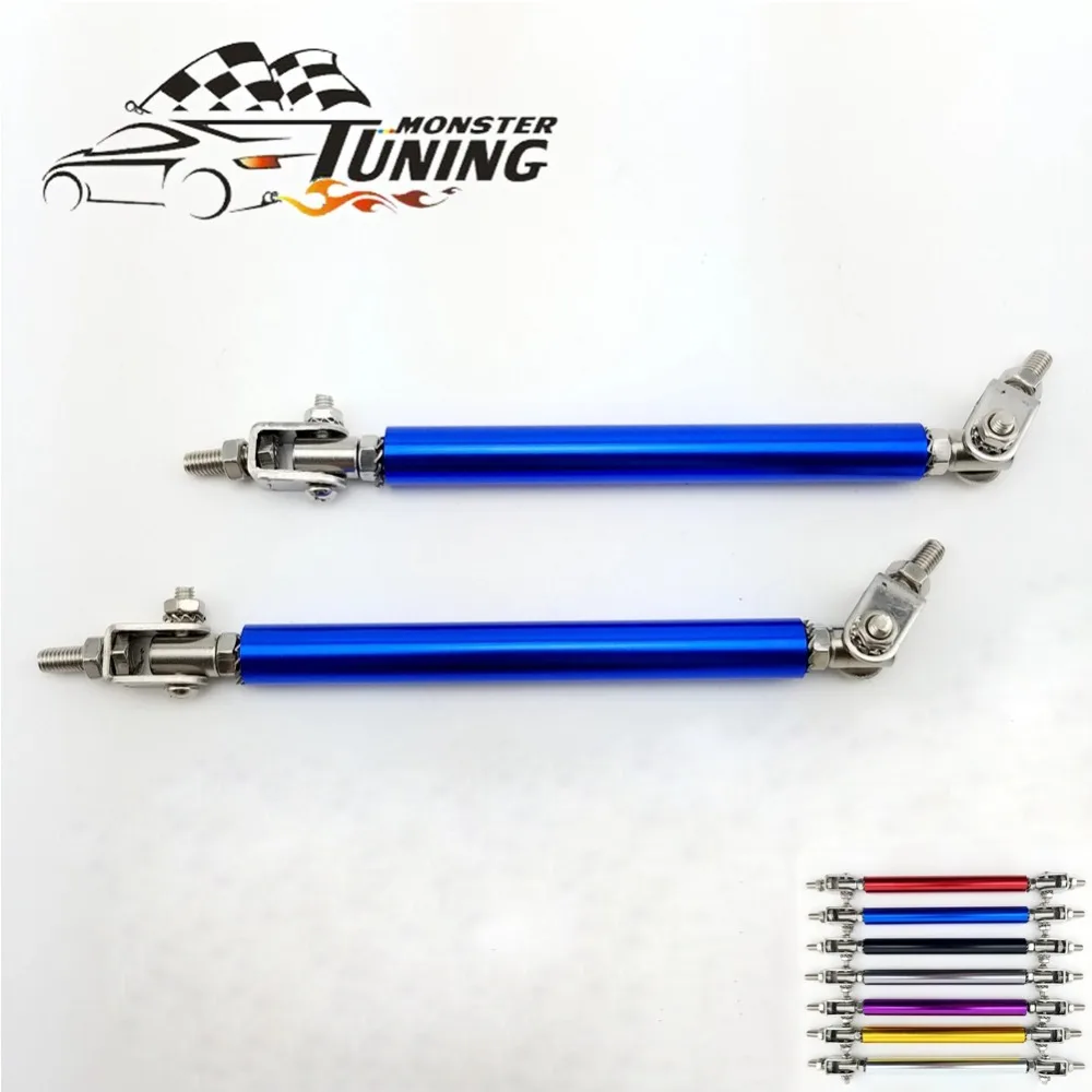 Универсальная Регулируемая штанга для переднего бампера разделитель губ 100 мм 1