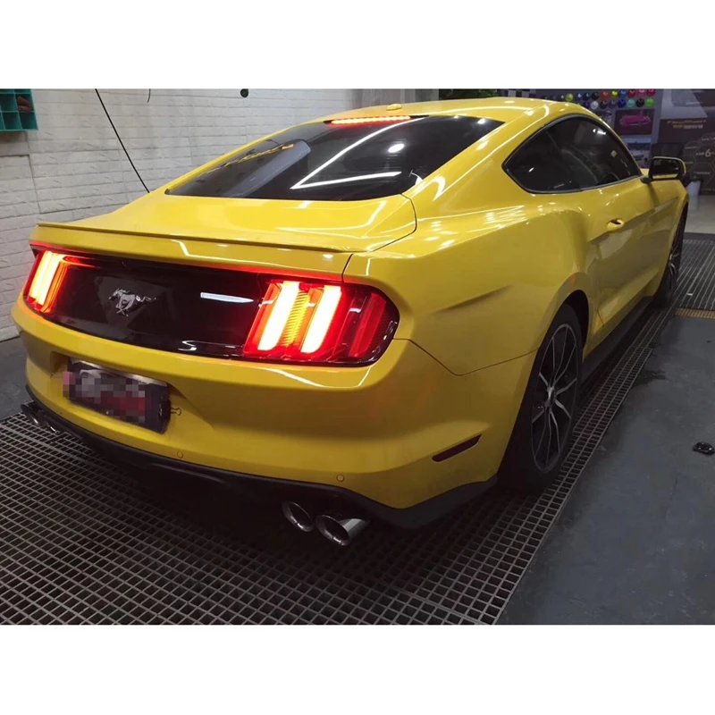 Форма автомобиля подходит для Ford Mustang Coupe 2015-2017 качество ABS Материал крыло