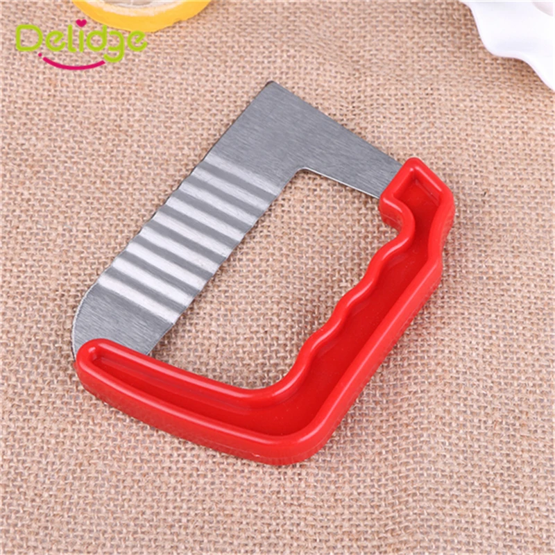 1 шт. волнистый резак для картофеля овощерезка из нержавеющей стали нож нарезки