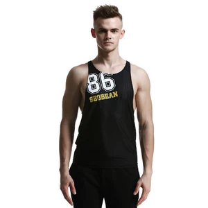 Майка SEOBEAN Мужская сетчатая, модный жилет для фитнеса и спортзала, Быстросохнущий топ с шелковистой рыбной сеткой, без рукавов, для воркаута и тренировок, лето