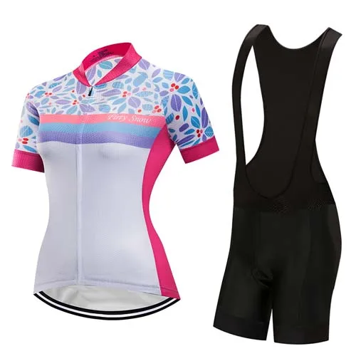 COLOR 3 Женский комплект Джерси для велоспорта mtb велосипедная одежда профессиональная команда форма для триатлона Летнее спортивное платье китайский бренд шоссейный велосипед Топы для гонок - Цвет: COLOR 3