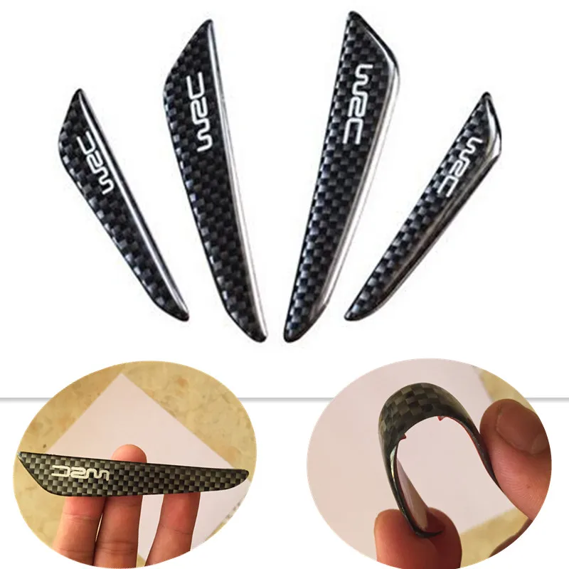 

4pcs Car door edge protector wrc gule stickers new sale parts For KIA Rio K2 K3 K5 K4 KX5 Cerato,Soul,Forte auto accessories