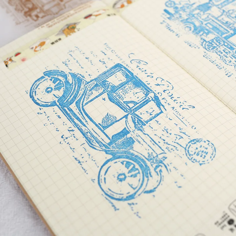 Travel Train Car Clock Steampunk Stamp Seal Silicone Cards Scrap Booking Photo Album Making Scrapbooking Diary Decor Craft | Канцтовары
