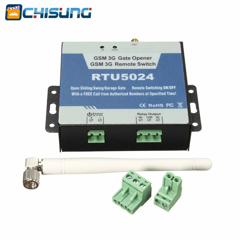 Авторизованный Открыватель ворот GSM RTU5024 дистанционный переключатель для гаража