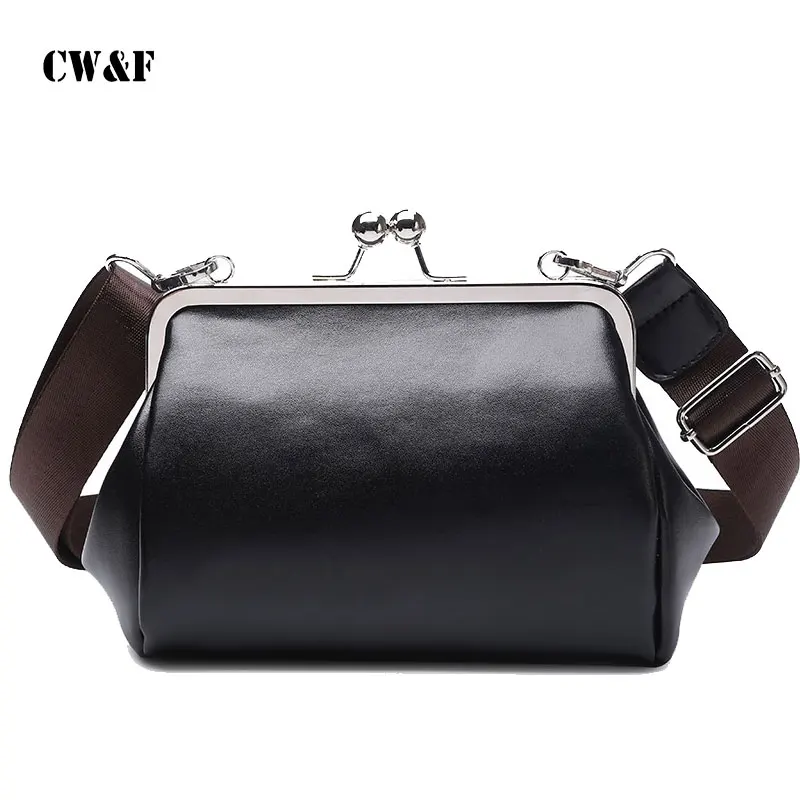 

CW&F Solid Casual Retro Crossbody bag Pu Leather Women Shoulder BAGS Female Phone Small Bag Messenger Handbag Case