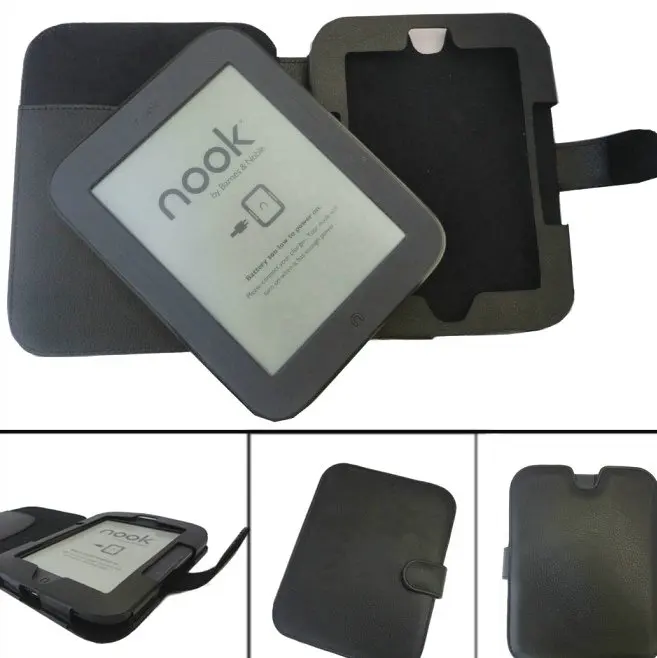 20 шт./лот Бесплатная доставка DHL чехол из искусственной кожи для NOOK2 NOOK Touch nook2|nook
